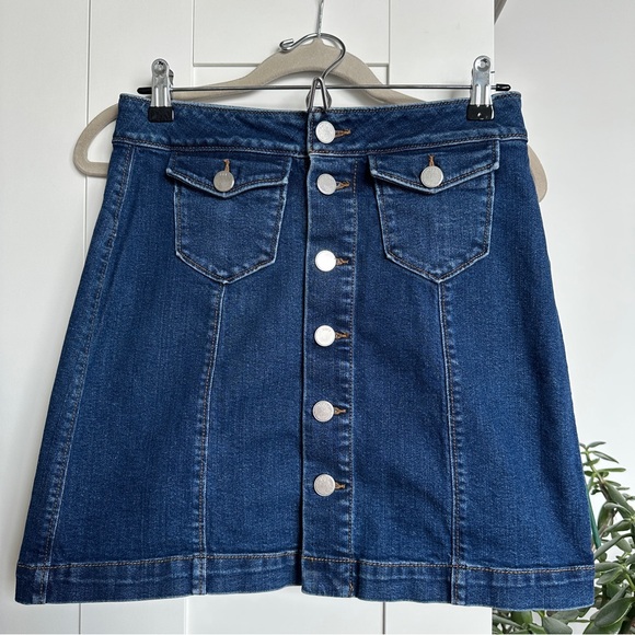 LOFT Dresses & Skirts - LOFT A-Line Denim Mini Skirt